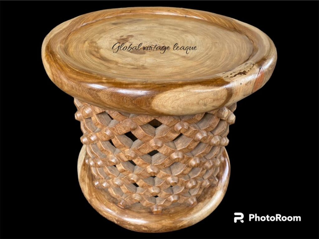 Bamileke Coffee stool and tables