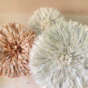 Beige and cream Juju hat trio set