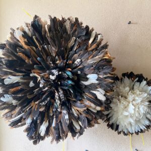 Natural black Juju hat