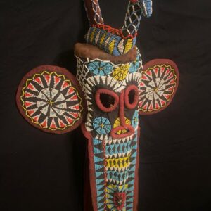 Elephant Beaded Mask