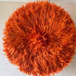 Orange Juju Hat Wall Decor